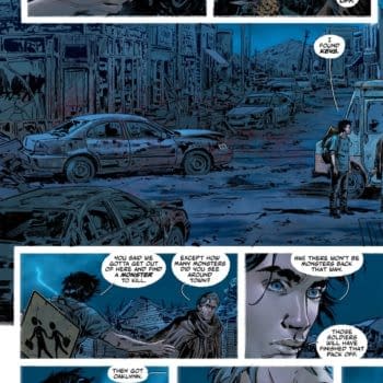Interior preview page from ONLY THE SAVAGE ARE LEFT #3 STEFANO RAFFAELE COVER
