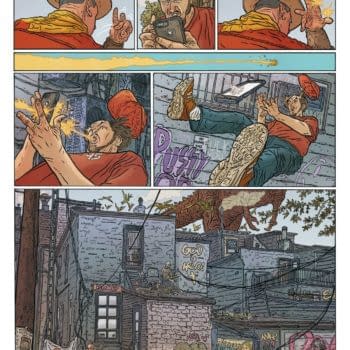 Interior preview page from SHAOLIN COWBOY: STAYING A.I.LIVE #2 GEOF DARROW COVER