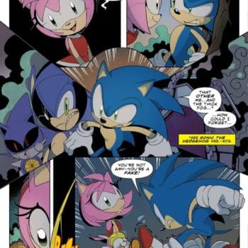 Interior preview page from SONIC THE HEDGEHOG #88 MIN HO KIM COVER