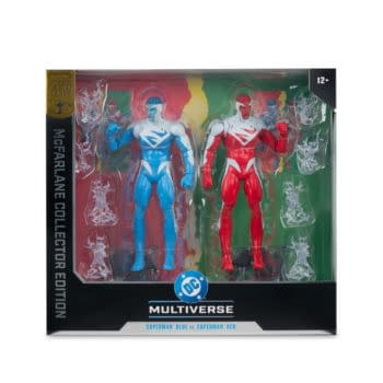 It’s Superman Blue vs. Superman Red with New McFarlane Toys 2-Pack