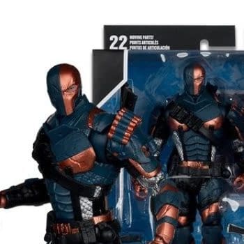 McFarlane Brings Back Arkham Origins Deathstroke with New Weapons