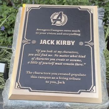 Jack Kirby Plaque Unveiled At Avengers Campus