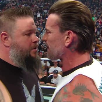 Kevin Owens and CM Punk share a touching moment in the ring on WWE SmackDown