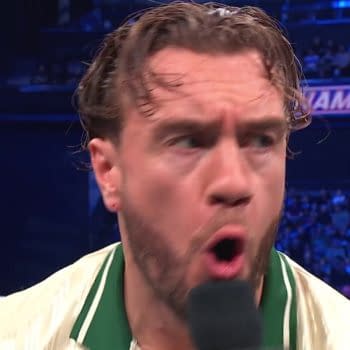 Will Ospreay addresses the crowd in Glasgow on AEW Dynamite