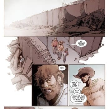 Interior preview page from White Sky #6