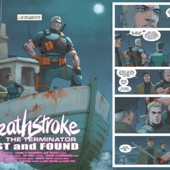 Interior preview page from Deathstroke: The Terminator #7