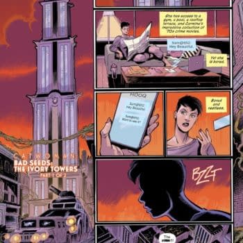 Interior preview page from Catwoman #91