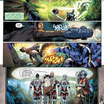 Interior preview page from Green Lantern Corps #20