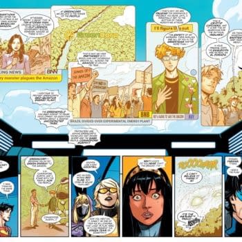 Interior preview page from New Titans #39