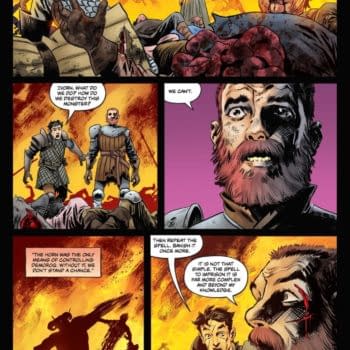 Interior preview page from Red Sonja: She-Devil with a Sword #5