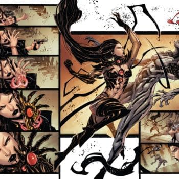 Interior preview page from Witchblade #25
