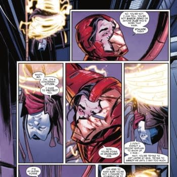 Interior preview page from IRON MAN #9 RYAN STEGMAN COVER