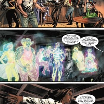 Interior preview page from X-MEN: OUTBACK #4 RUSSELL DAUTERMAN COVER