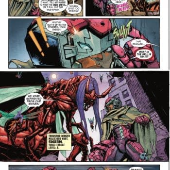 Interior preview page from MARVEL MANGAVERSE: IRON KNIGHT #1 YUJI KAKU COVER