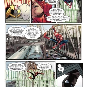 Interior preview page from CHALLENGES OF DOOM: SPIDER-MAN #1 FABRIZIO DE TOMMASO COVER