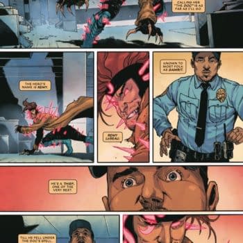 Interior preview page from GAMBIT: WANTED #3 LEINIL YU COVER