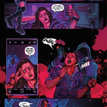 Interior preview page from FIXATION #1 SUSPIRIA VILCHEZ COVER