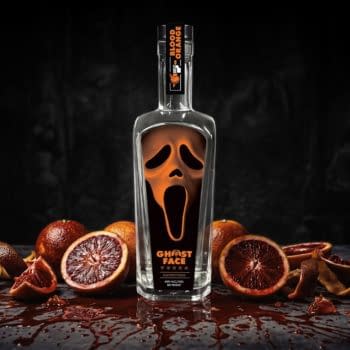 Macabre Spirits Drops Ghost Face Vodka - Blood Orange Flavor