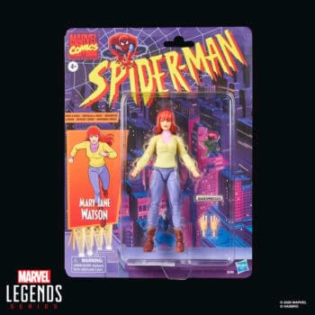 Hasbro Announces New Retro Spider-Man Mary Jane Watson Cardback
