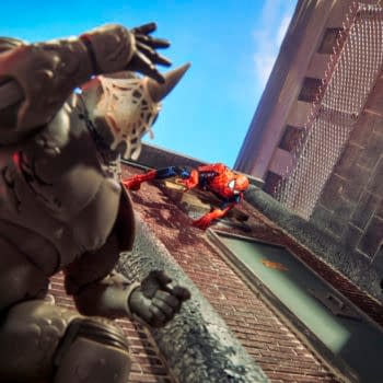 New Friendly Neighborhood Spider-Man vs. Rhino Marvel Legends Debuts