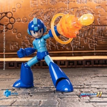 The Blue Bomber is Back with Hiya Toys New Mega Man 11 Figure