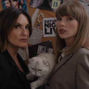Taylor Swift Joins Mariska Hargitay for Law & Oder: SVU Emmys Sketch