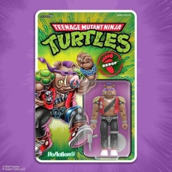 New Bebop Teenage Mutant Ninja Turtles ReAction+ Figure Revealed