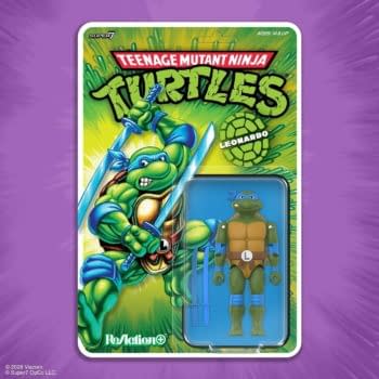 Leonardo Joins Super7âs Teenage Mutant Ninja Turtles ReAction+ Line