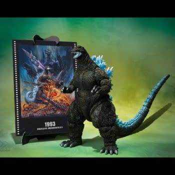 S.H. MonsterArts Godzilla vs. Mechagodzilla Poster Figure Coming Soon