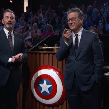 Colbert, Kimmel, Give Captain America's Shield Back To The Gruenwalds