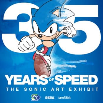 Sonic the Hedgehog Opens a 35th Anniversary Gallery in Seattle