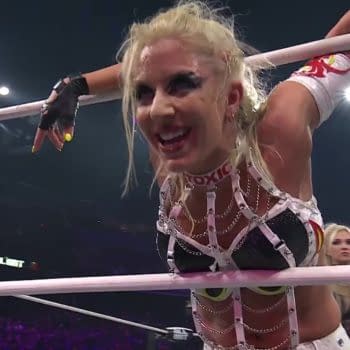 Thekla awaits Mercedes Moné after defeating Willow Nightingale at AEW All Out