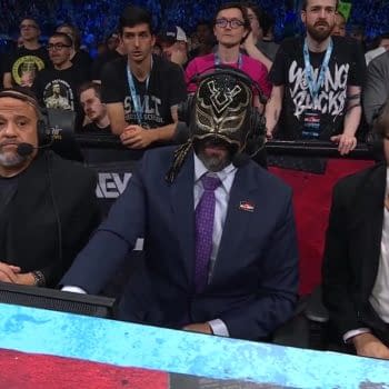 Taz, Excalibur, and Tony Schiavone discuss Steven Borden's injury at AEW All Out