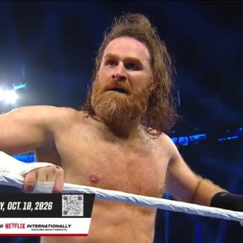 Sami Zayn wrestles CM Punk for the WWE Championship on WWE SmackDown