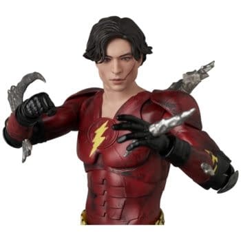 Race Into Action with New The Flash (Batman Suit) MAFEX Figure