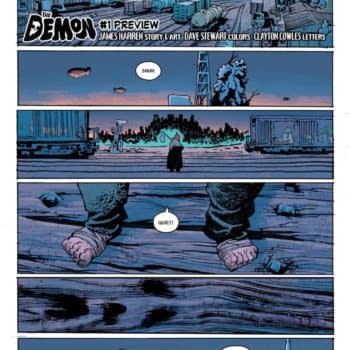 Interior preview page from The Demon #1