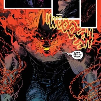 Interior preview page from Justice League: Dark Realm Special #1