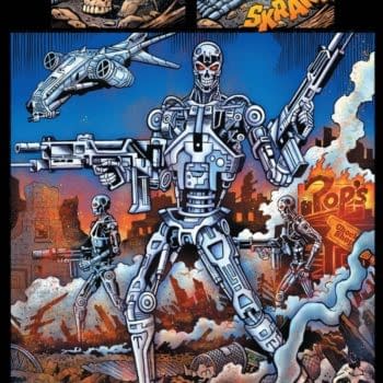 Interior preview page from Archie vs. The Terminator #1