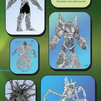 Interior preview page from Ben 10 Creator Files #1