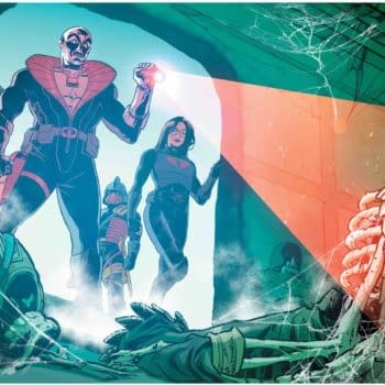 Interior preview page from G.I. Joe: A Real American Hero/Tomb Raider #1