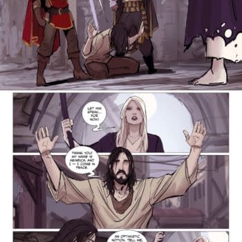 Interior preview page from Death Vigil #3