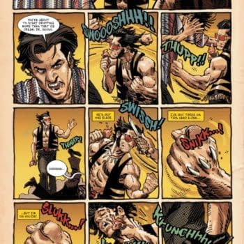 Interior preview page from WOLVERINE: PARADISE #1 DAN PANOSIAN COVER
