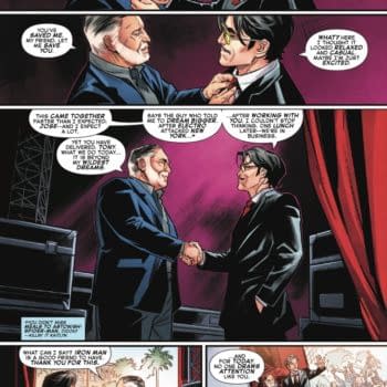 Interior preview page from MEALS TO ASTONISH: AVENGERS #1 LEINIL YU COVER