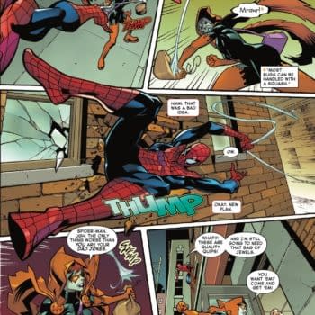 Interior preview page from AMAZING SPIDER-MAN: HALLOWEEN SPECIAL #1 MIKE HAWTHORNE COVER
