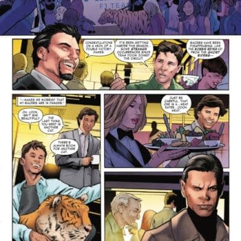 Interior preview page from IRON MAN: RACING TOWARDS DOOM #1 PHIL NOTO COVER