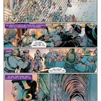 Interior preview page from MAGIC: THE GATHERING: UNTOLD STORIES--LILIANA #1 NATALIIA REREKINA COVER