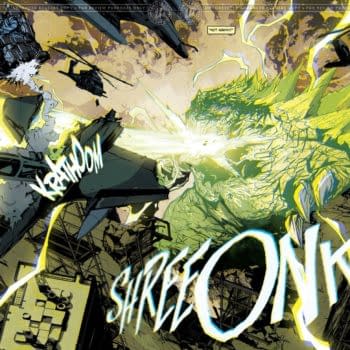 Interior preview page from GODZILLA #13 ITO COVER