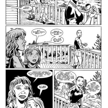 Interior preview page from TMNT: JOURNEYS #14 JIM LAWSON COVER