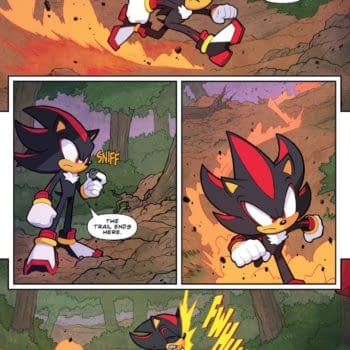 Interior preview page from SONIC THE HEDGEHOG X GODZILLA #3 JACK LAWRENCE COVER