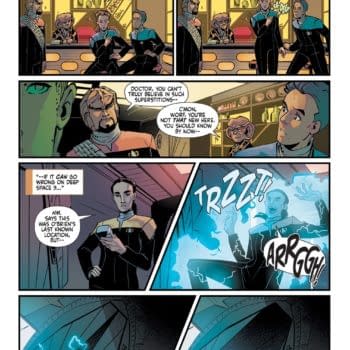 Interior preview page from STAR TREK: HOLO-WEEN II #1 BAILIE ROSENLUND COVER